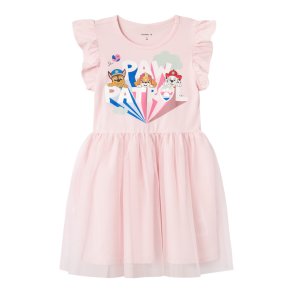 Name It Kjole SL Asdina Paw Patrol Tulle Parfait Pink