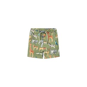 Name It Shorts Jasen Sweat Long Oil Green
