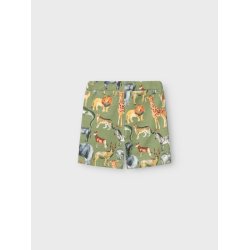 Name It Shorts Jasen Sweat Long Oil Green