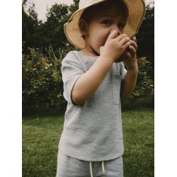 Lil' Atelier Bluse SS Honjo Loose Limestone