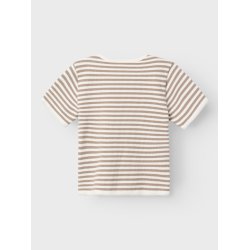 Lil' Atelier T-shirt SS Jonas Loose Mocha Meringue