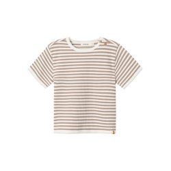 Lil' Atelier T-shirt SS Jonas Loose Mocha Meringue