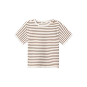 Lil' Atelier T-shirt SS Jonas Loose Mocha Meringue