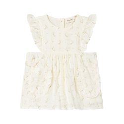 Lil' Atelier Kjole SL Jinna Loose Coconut Milk