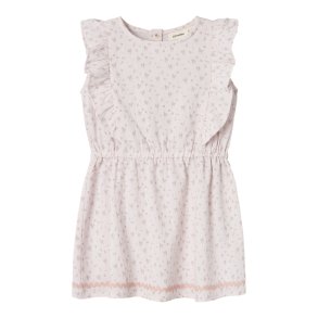 Lil' Atelier Kjole Jonina SL Lilac Ash