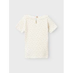 Lil' Atelier T-shirt SS Hulla Slim Coconut Milk