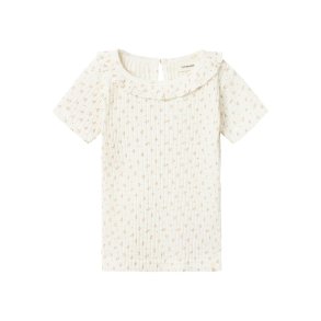 Lil' Atelier T-shirt SS Hulla Slim Coconut Milk