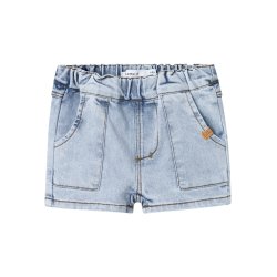 Lil' Atelier Shorts Ben Loose Denim Light Blue Denim