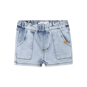 Lil' Atelier Shorts Ben Loose Denim Light Blue Denim