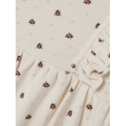 Lil' Atelier Kjolebody LS Gago Kne Mariehne Whitecap Gray