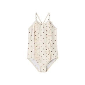 Lil' Atelier Badedragt Helga Swimsuit Whitecap Gray