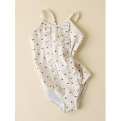 Lil' Atelier Badedragt Helga Swimsuit Whitecap Gray