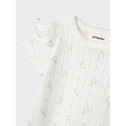 Lil' Atelier Sommerdragt SS Doa Sunsuit Coconut Milk