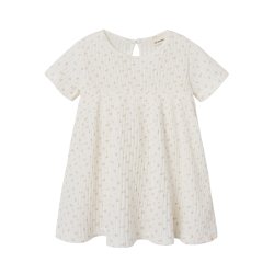 Lil' Atelier Kjole Hulla SS Coconut Milk