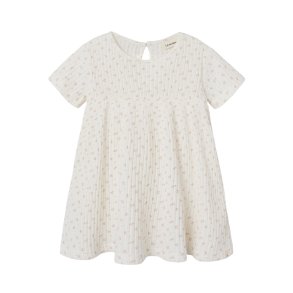 Lil' Atelier Kjole Hulla SS Coconut Milk