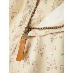 Lil' Atelier Jakke Gerda Loose AOP Bleached Sand