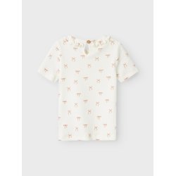 Lil' Atelier Bluse SS Gavo Esi Slim Coconut Milk