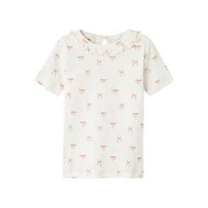 Lil' Atelier Bluse SS Gavo Esi Slim Coconut Milk