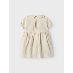 Lil' Atelier Kjole SS Folly Loose Vapor Blue