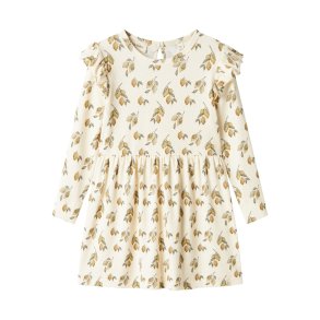 Lil' Atelier Kjole LS Gavo Enk Turtledove