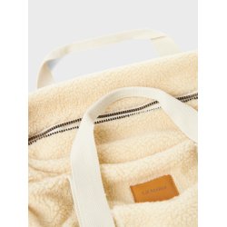 Lil' Atelier Pusletaske Nigo Sherpa mommy Bag Turtledove