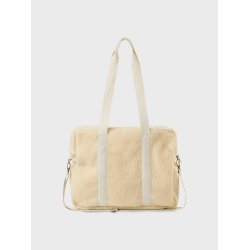 Lil' Atelier Pusletaske Nigo Sherpa mommy Bag Turtledove