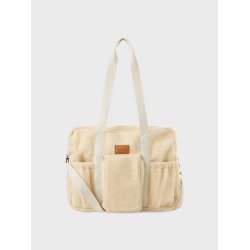 Lil' Atelier Pusletaske Nigo Sherpa mommy Bag Turtledove