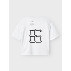 Name It T-shirt SS Hart Top Bright White