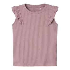 Name It Bluse Top SL Jessia Purple Dove