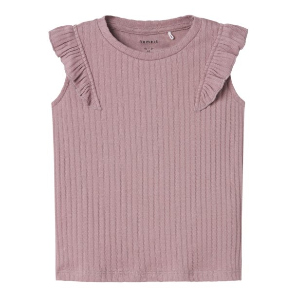 Name It Bluse Top SL Jessia Purple Dove