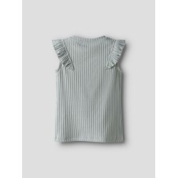 Name It Bluse Top SL Jessia Aqua Gray