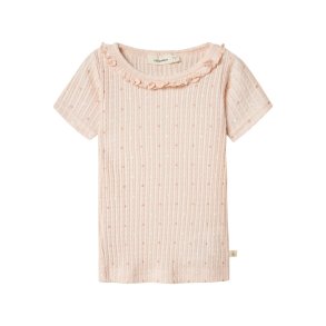 Lil' Atelier Bluse Mini SS Hulla Hua Slim Peach Blush