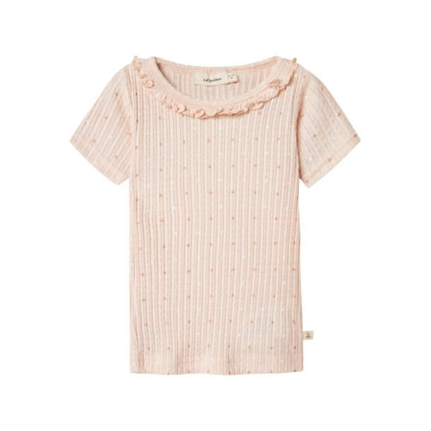 Lil' Atelier Bluse Mini SS Hulla Hua Slim Peach Blush