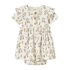 Lil' Atelier Kjolebody SS Lavo Eki Coconut Milk