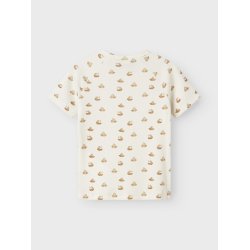 Lil' Atelier Bluse SS Lavo Eni Slim Coconut Milk