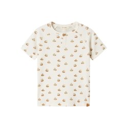 Lil' Atelier Bluse SS Lavo Eni Slim Coconut Milk