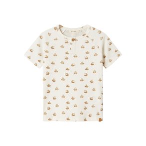 Lil' Atelier Bluse SS Lavo Eni Slim Coconut Milk