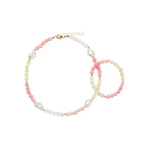 Name It Sumia Jewelry Halskde og Armbnd Cameo Pink