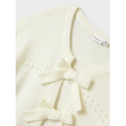 Name It Cardigan Kids LS Strik Urikka Cloud Dancer