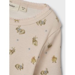 Lil' Atelier Bluse SS Lavo Kis Slim Morganite