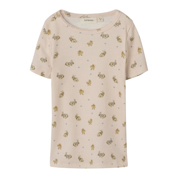 Lil' Atelier Bluse SS Lavo Kis Slim Morganite