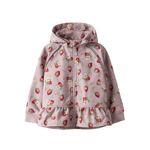 Name It Softshell Jakke Mini Alfa08 Peblum Keepsake Lilac