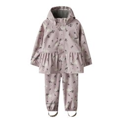 Name It Regns�t Mini Dry10 Rain Set AOP Keepsake Lilac