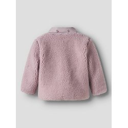Name It Fleece Jakke Baby Minna Sherpa Keepsake Lilac