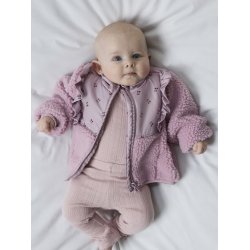 Name It Fleece Jakke Baby Minna Sherpa Keepsake Lilac