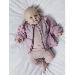 Name It Fleece Jakke Baby Minna Sherpa Keepsake Lilac
