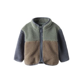 Name It Fleece Jakke Baby Mimba Sherpa Chinois Green