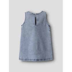 Name It Kjole Mini SL Amelia Medium Blue Denim