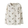 Lil' Atelier Bluse Mini LS Layo Sio Slim Coconut Milk