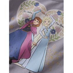 Name It T-shirt Mini LS Dora Frozen Lavender Gray